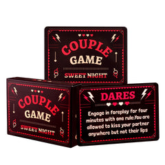 SUNHHX Couple Edition deck opened to reveal prompts for intimate conversations.