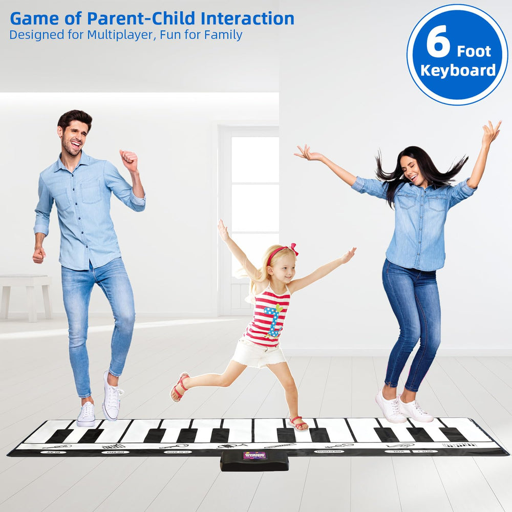 SUNLIN 24 keys panel enables colorful musical exploration during family time.