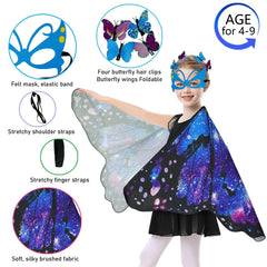 Sunlisky butterfly wings reach 120 cm for dramatic fluttering at parties