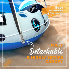 Sunlite Sports open-water float ideal for lakes and gentle rivers