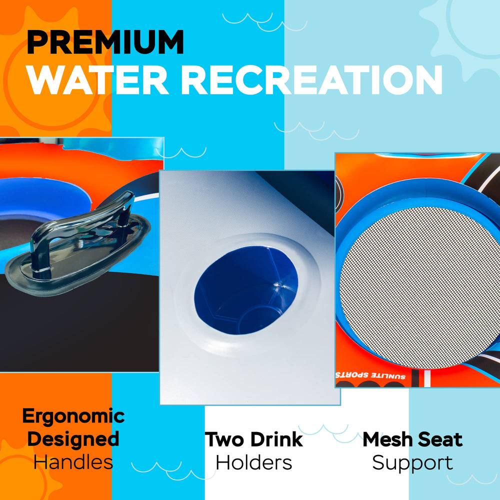 Sunlite Sports River Blazer drink holder keeps beverages close at hand.