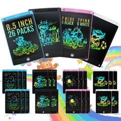 Sunlu 26-pack LCD Writing Tablet front view, portable drawing board for kids