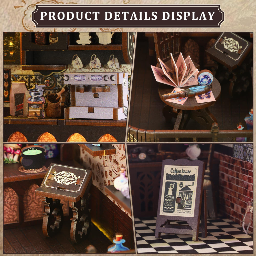 SUNNINO LED lighting adds cozy ambience, enhancing desk or bookshelf displays.