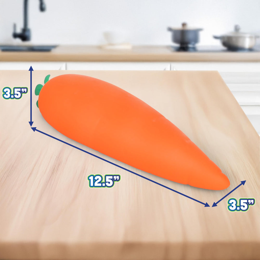 Sunny Days Toymendous Squishy Carrot safety and durability for repeated play