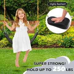 Sunnyglade non-slip seat design for safer outdoor swinging