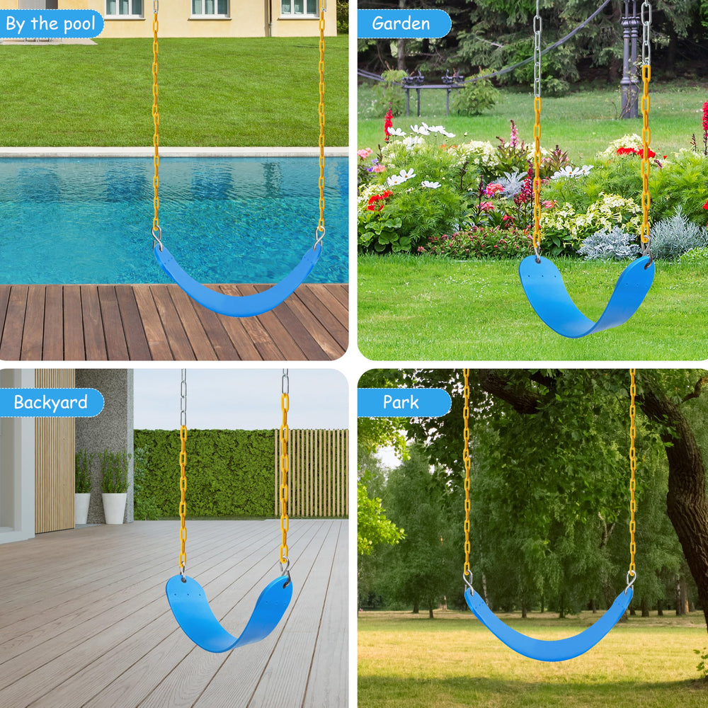 Sunnyglade ready-to-use setup for outdoor playgrounds with 250 lb capacity.