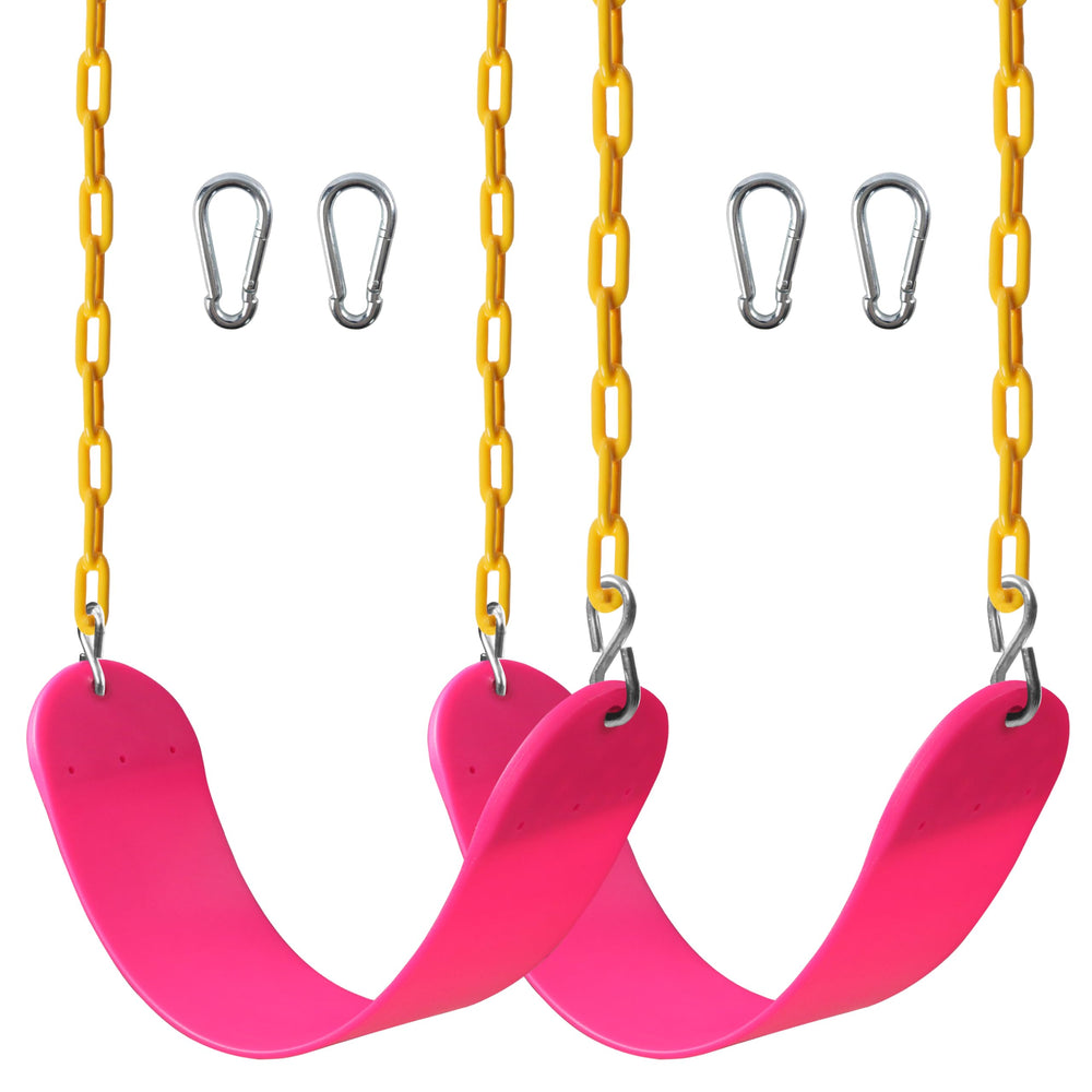 Sunnyglade swing seat EVA soft 2pc for comfortable outdoor play.