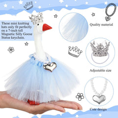 Sunnymove heart-pattern necklace for princess goose