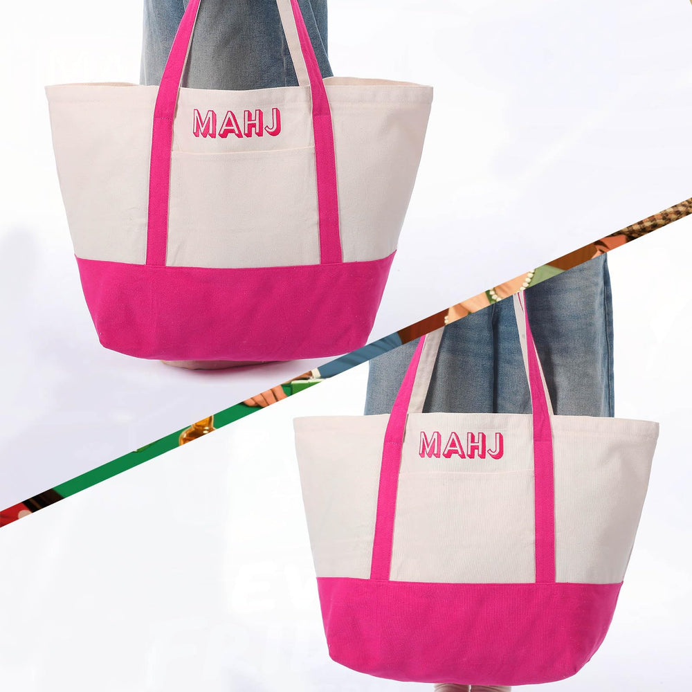 Sunnymove mahjong bag drawstring closure offers quick access and lightweight convenience.
