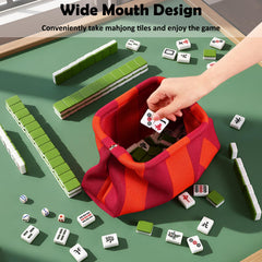 Sunnymove travel-sized bag measures 30 by 20 by 9 cm for compact portability.