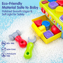 SunnyPal smooth edges safety design with BPA-free materials for safe exploration.