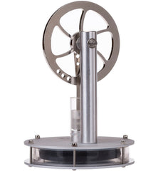 Sunnytech low-temperature Stirling engine glass cylinder offers a clear view of internal motion.