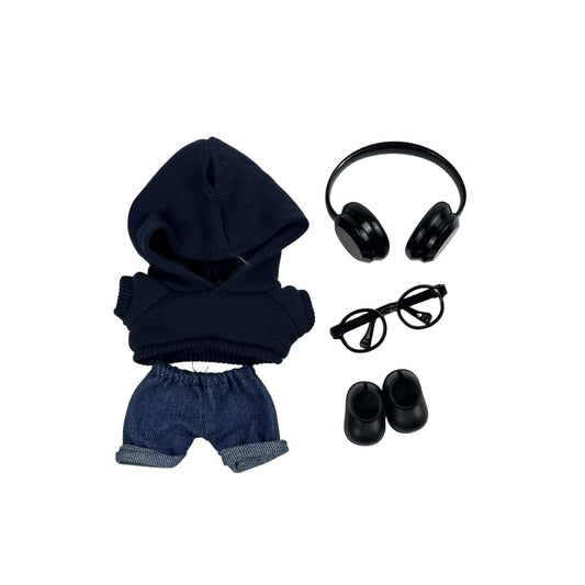 SunOutDeeal Labubu 15cm doll clothes set for stylish play and easy dress-up