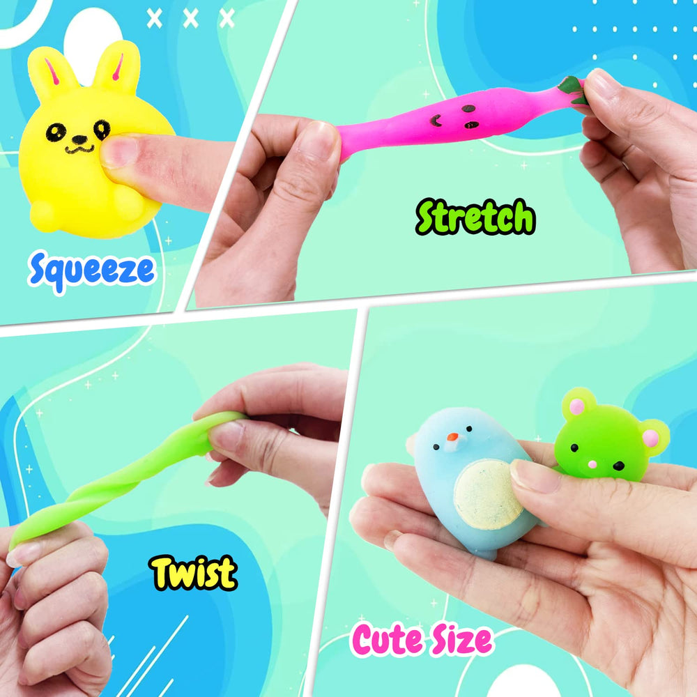 SUNPROUND fruit and vegetable squishies add tasty-themed rewards for learning.