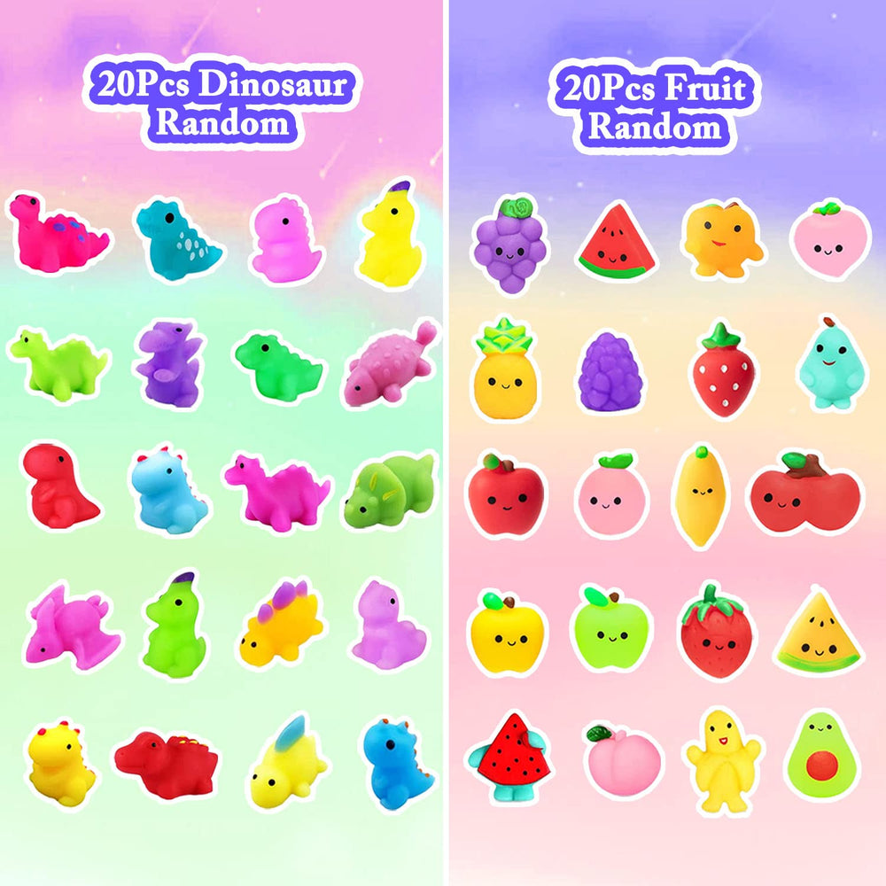 SUNPROUND mochi squishy sea-themed toys for sensory exploration and party favors.