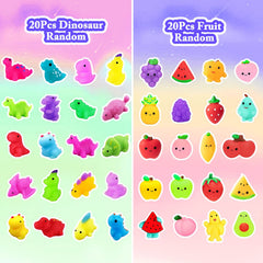 SUNPROUND mochi squishy sea-themed toys for sensory exploration and party favors.