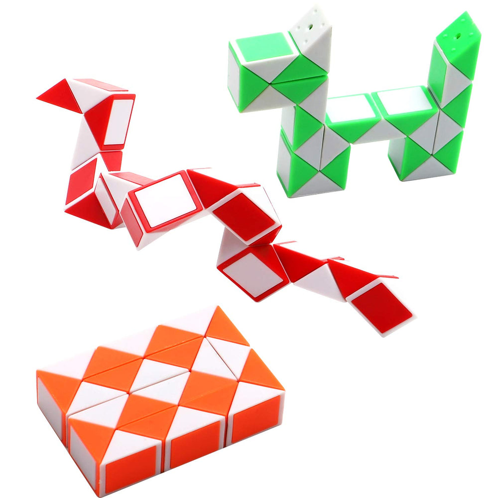 Sunshane snake cubes creative shapes image highlights imaginative problem solving.
