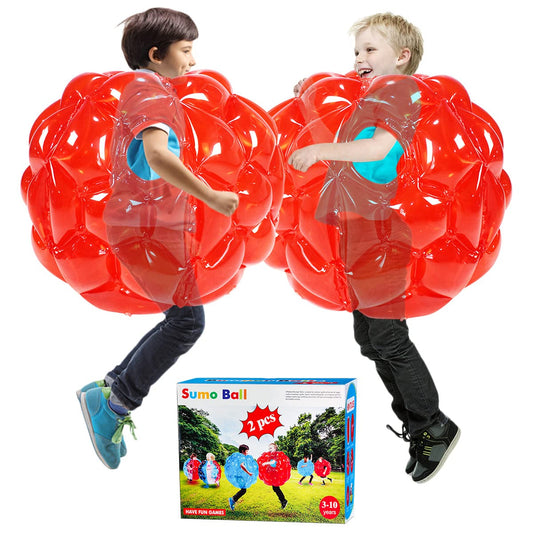 SUNSHINE-MALL 2pc kid sumo balls pack for safe backyard fun.