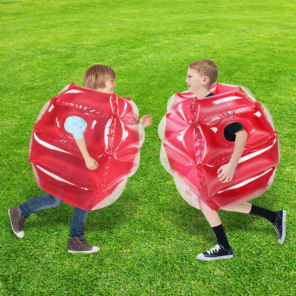 SUNSHINEMALL Sumo Balls 26inch pink side view durable vinyl for kids