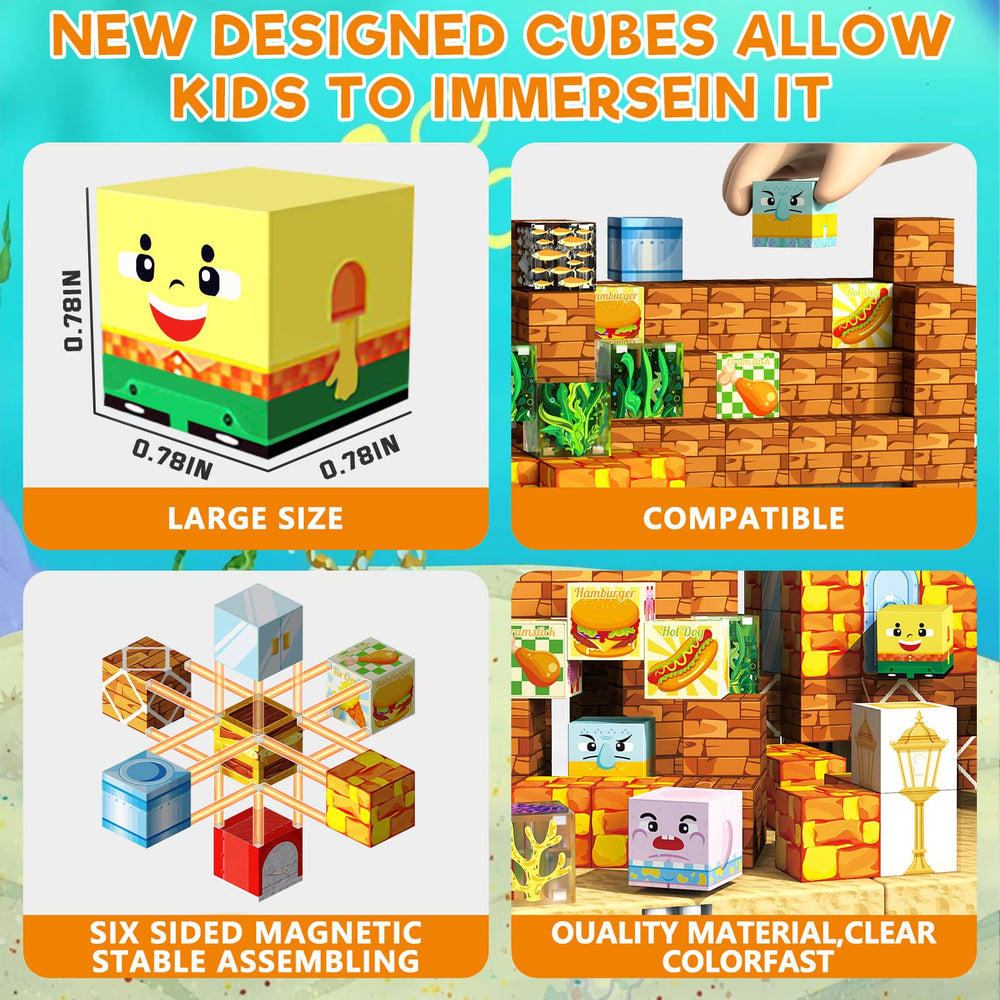 Sunxiaoyoung oceans desert theme blocks encourage cross-theme exploration and collaboration.