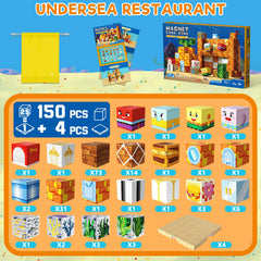Sunxiaoyoung undersea restaurant theme pieces invite aquatic adventures and storytelling.