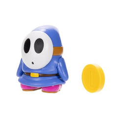 Official packaging showing licensing for the Blue Shy Guy figure.