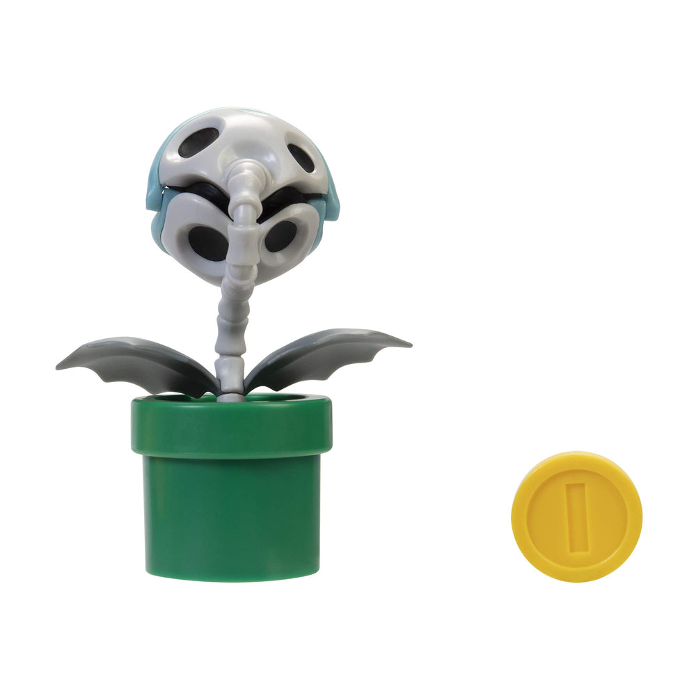 Super Mario Bone Piranha 4inch articulation joints enable expressive poses