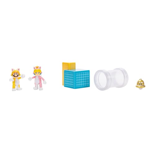 Super Mario Cat Peach diorama figure ready for imaginative setups