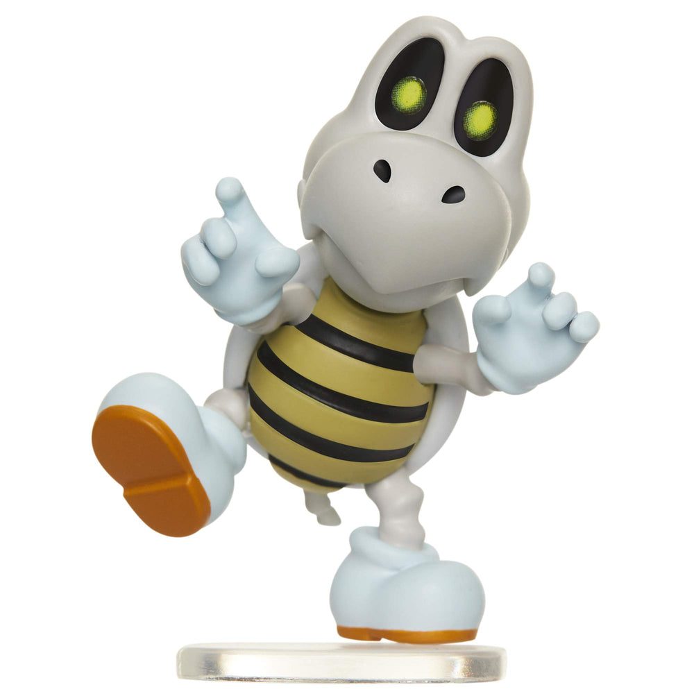 Super Mario Dry Bones figure front view for display and collection