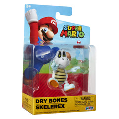 Super Mario Dry Bones on shelf display in a kid-friendly setup