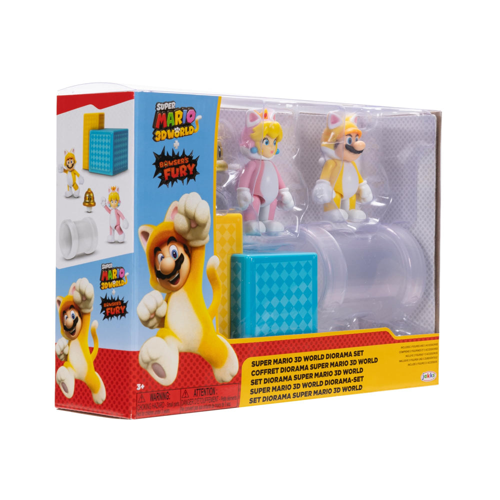 Super Mario Super Bell accessory included in the diorama set