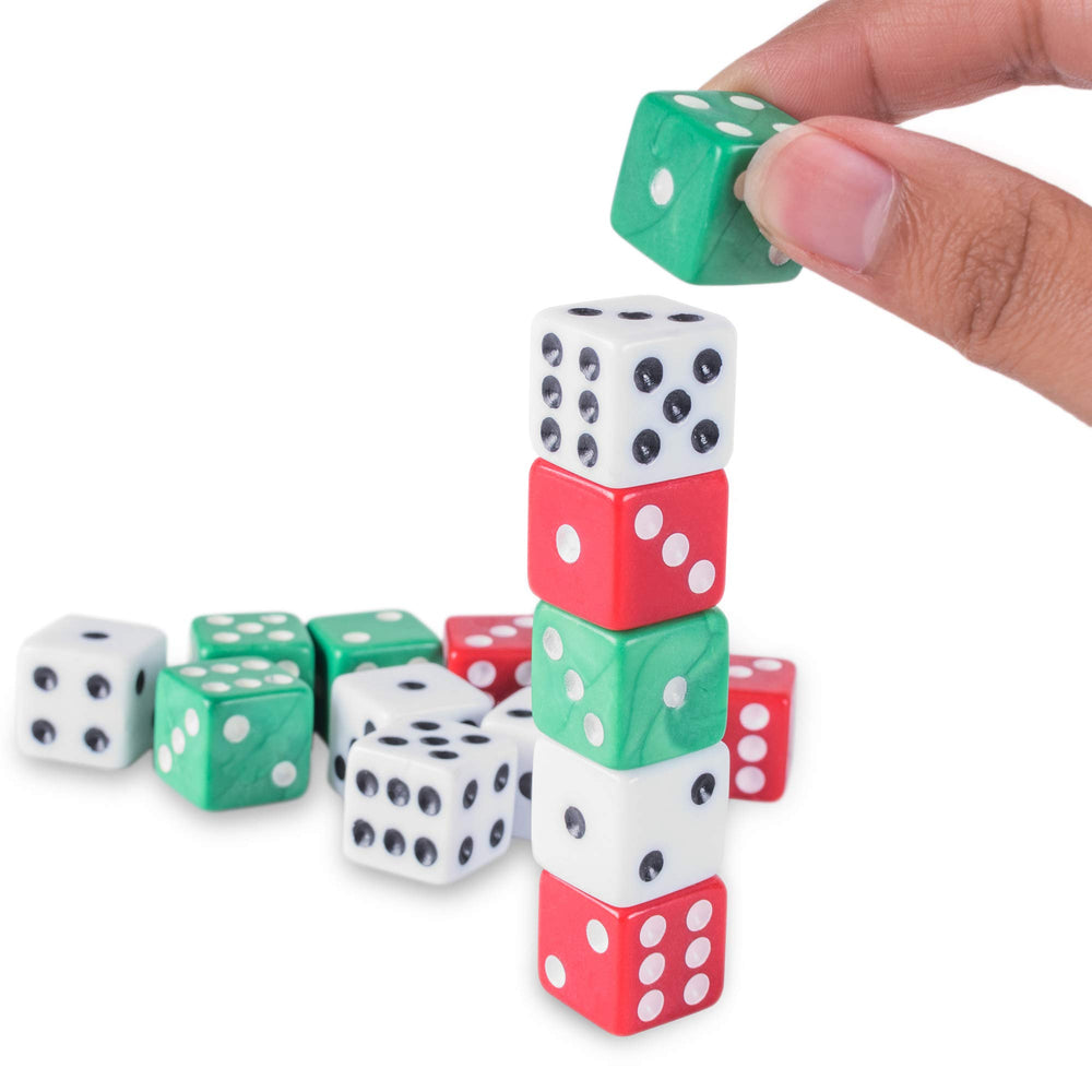 Super Z Outlet counting dice 16mm set supports early math play
