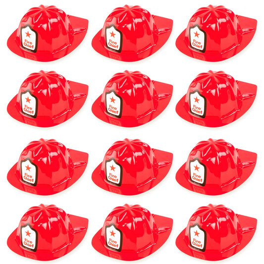 Super Z Outlet firefighter helmet front view, great for kid's party costumes.