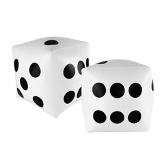 Super Z Outlet giant inflatable dice on the beach for outdoor party fun