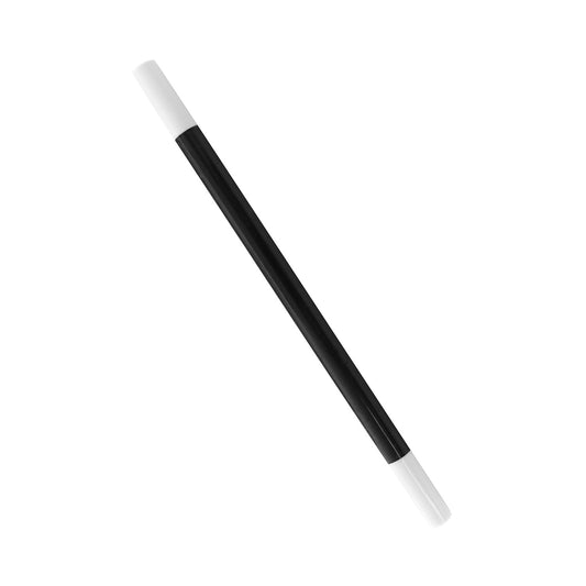 Super Z Outlet magic wand in black and white for kid-friendly pretend play and costumes.