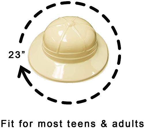 Super Z Outlet one-size-fits-most safari hat with roomy head opening.