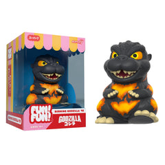Super7 Burning Godzilla 95 figure front view for shelf display and collection.