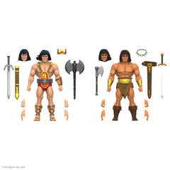 Super7 Conan ULTIMATES! Wave 02 packaging and display-ready presentation for shelves or dioramas.