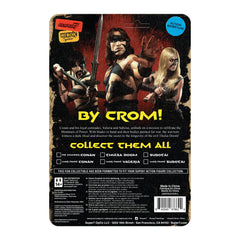 Super7 Conan War Paint with Atlantean sword accessory in action pose.
