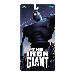 Super7 Iron Giant-sculpt-detail reveals intricate textures and lifelike features.