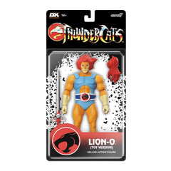 Super7 Deluxe Lion-O figure with Sword of Omens detail for display collections