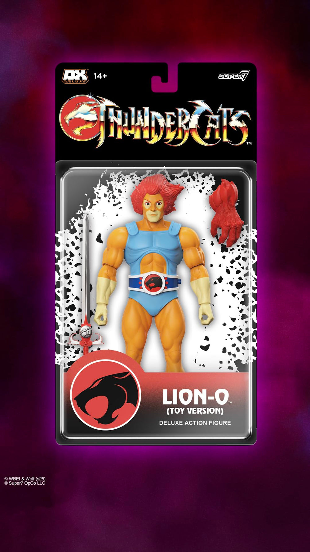 Deluxe packaging with vintage blister card enhances nostalgic display