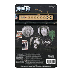Blue bass guitar accessory for Derek Smalls to recreate iconic stage moments.