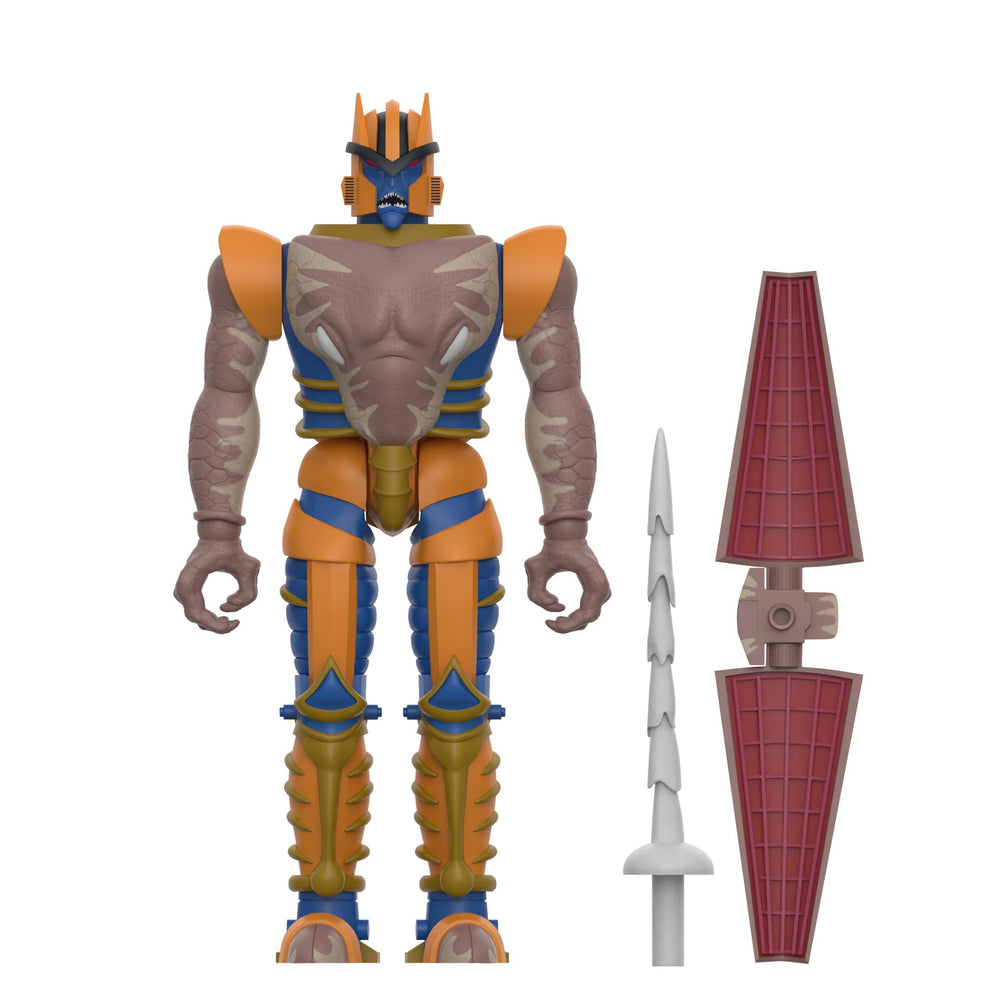 Super7 Dinobot with blaster accessory ready for dynamic Beast Wars scenes