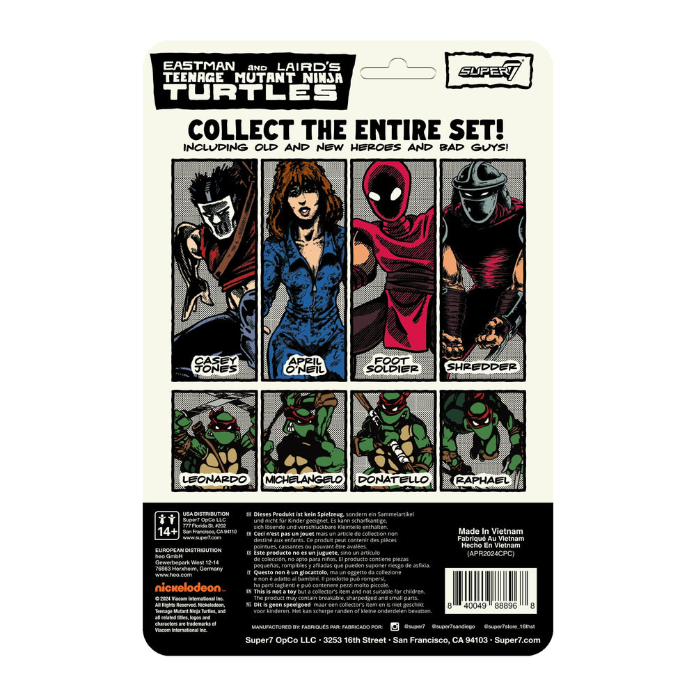 Super7 Foot Soldier articulation detail enables dynamic posing