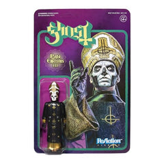 Super7 Ghost Papa Emeritus III microphone accessory enhances display poses