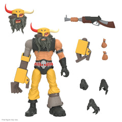 Hammerhand front view by Super7 shows detailed sculpt for display