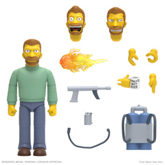 Super7 Hank Scorpio packaging shows retro toy charm.