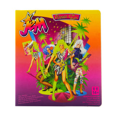 Super7 3.75-inch Jem Pizzaz fits palm-sized shelves