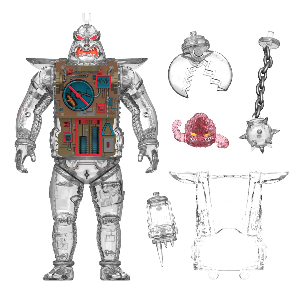 Krang Android inner workings exposure in clear variant